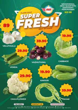 Fresh Deals In MR Hypermarket Calicut